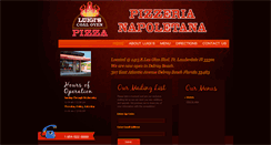 Desktop Screenshot of luigiscoalovenpizza.com